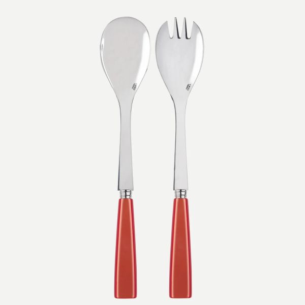 Sabre Icône Salad Server Set Orange | Allium Interiors