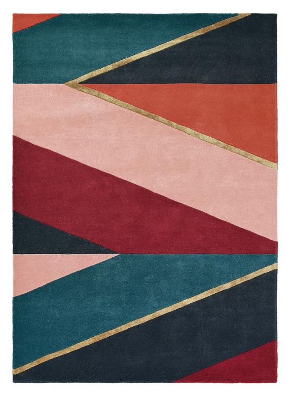 Ted Baker Rug Sahara Burgundy | Allium Interiors