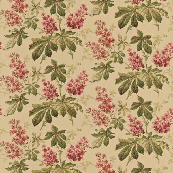 Sanderson Fabric Pavia Ruby/Emerald | Allium Interiors