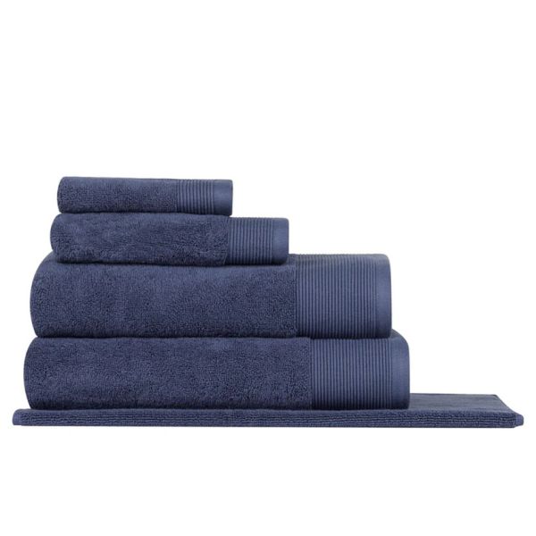 Seneca Towel Richmond Blue | Allium Interiors