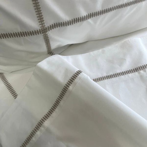 Seneca Hudson Sheet Set Taupe | Allium Interiors