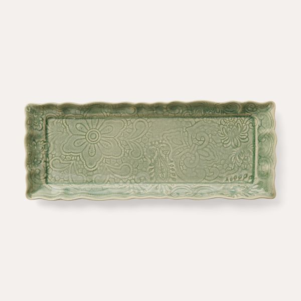 STHAL Arabesque Serving Tray Rectangle Antique | Allium Interiors