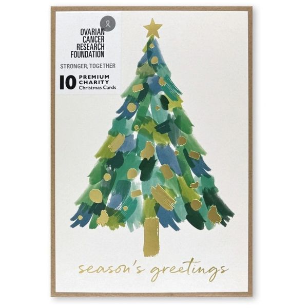 Simson Christmas Cards Boxed Painterly Splash Pack of 10 | Allium Interiors