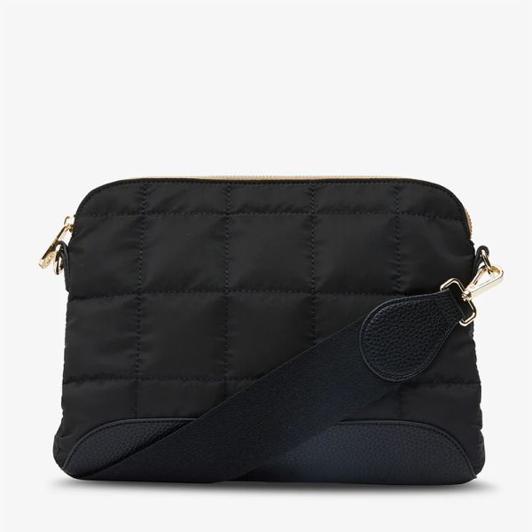 Elms+King Soho Crossbody Black | Allium Interiors