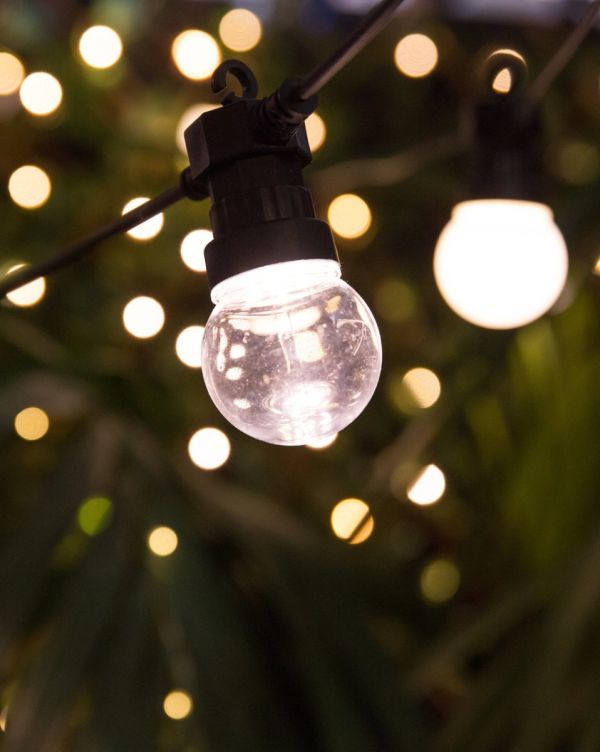 Stellar LED Festoon Lights Clear | Allium Interiors