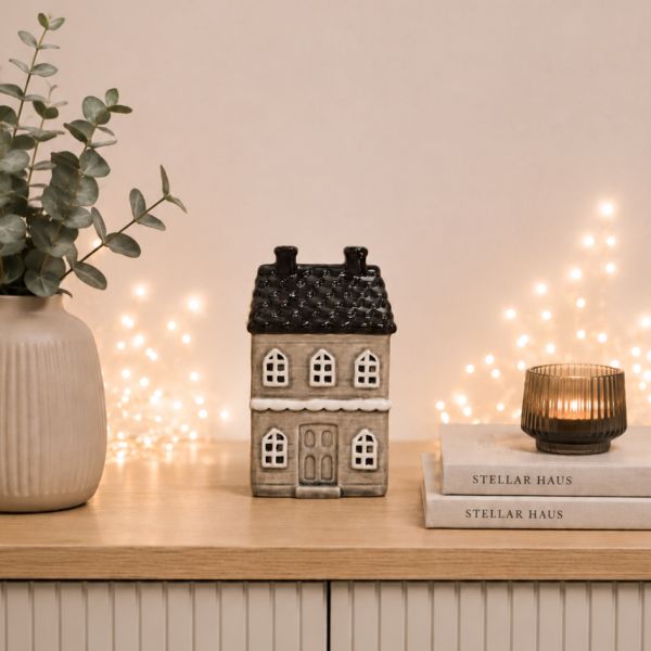 Stellar Tealight House Stone Manor | Allium Interiors