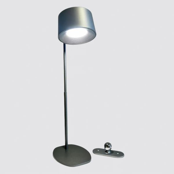 Stellar Table Lamp Silver Grey | Allium Interiors