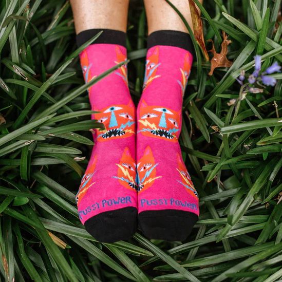 Studio Soph Socks Pussy Power | Allium Interiors