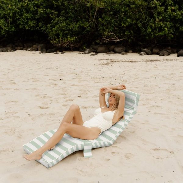 Sunnylife Luxe Lounger Chair Sea Sage | Allium Interiors