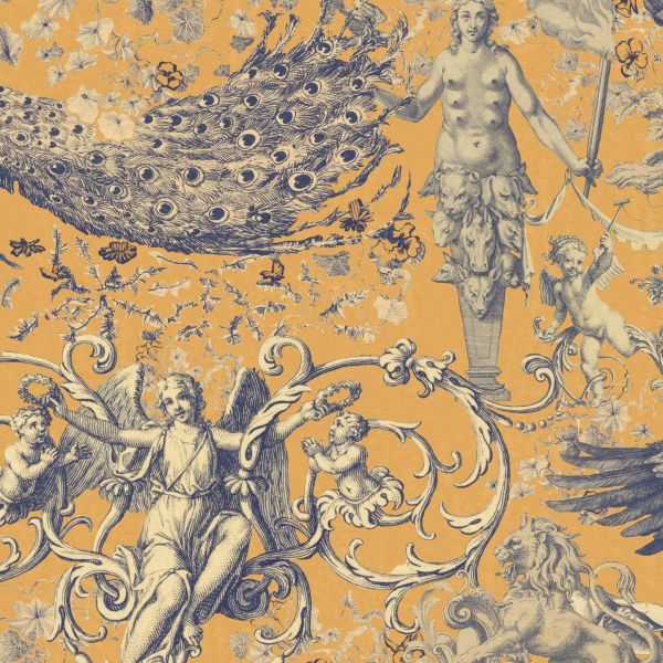 Mind The Gap Wallpaper The Promise Land Flax | Allium Interiors