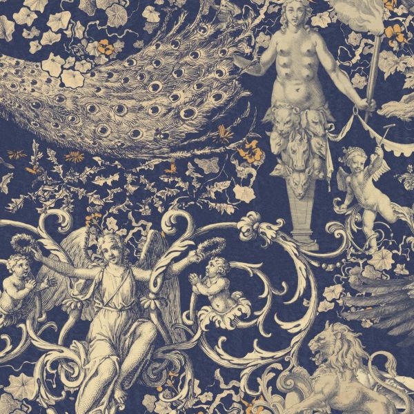 Mind The Gap Wallpaper The Promise Land Sapphire | Allium Interiors