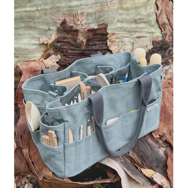 The Artist Nest Bag Eucalyptus | Allium Interiors