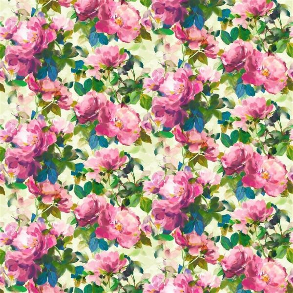 Designers Guild Fabric Thelmas Garden Fuchsia | Allium Interiors