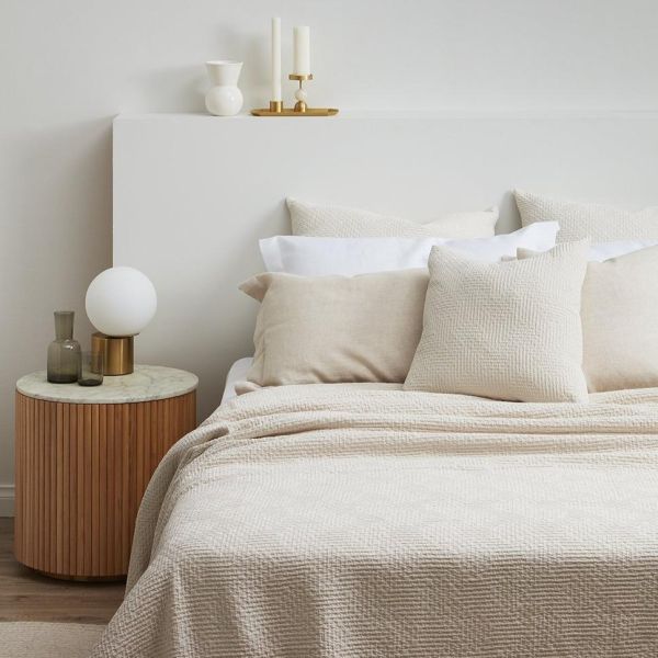 Thread Design Coast Sand Bed Cover  | Allium Interiors