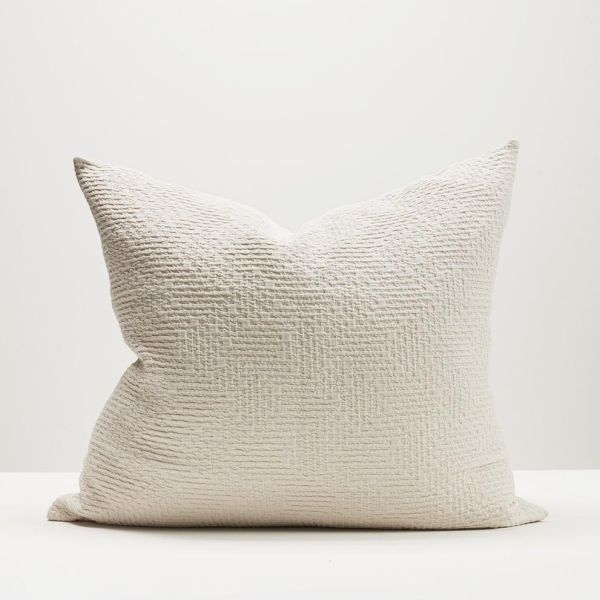 Thread Design Coast Sand Euro Pillowcase | Allium Interiors