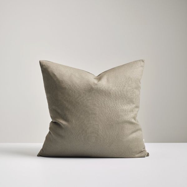 Thread Design Olive Linen Cushion | Allium Interiors