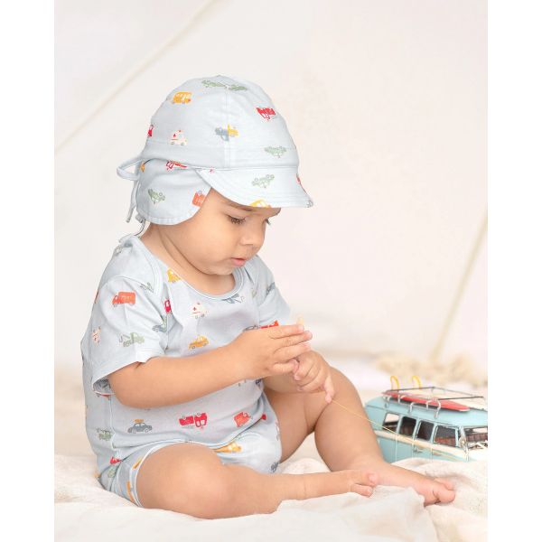 Toshi Hat Flap Cap Bambini Working Wheels | Allium Interiors