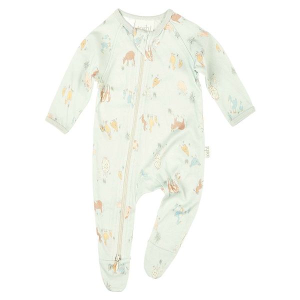 Toshi Baby Onesie Long Sleeve Country Bumpkins - 0000 | Allium Interiors