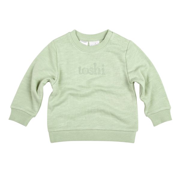 Toshi Organic Sweater Jade | Allium Interiors