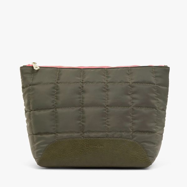 Elms+King Travel Case Khaki | Allium Interiors