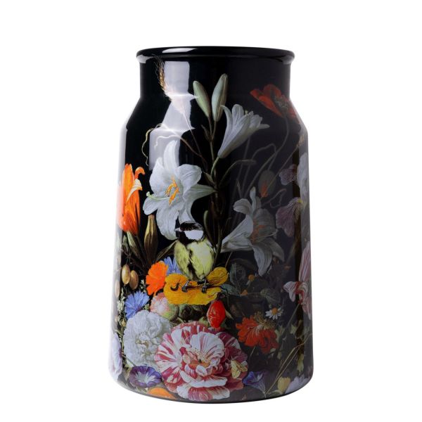 Heinen Delft Blaw Vase Milk Churn Still Life  | Allium Interiors
