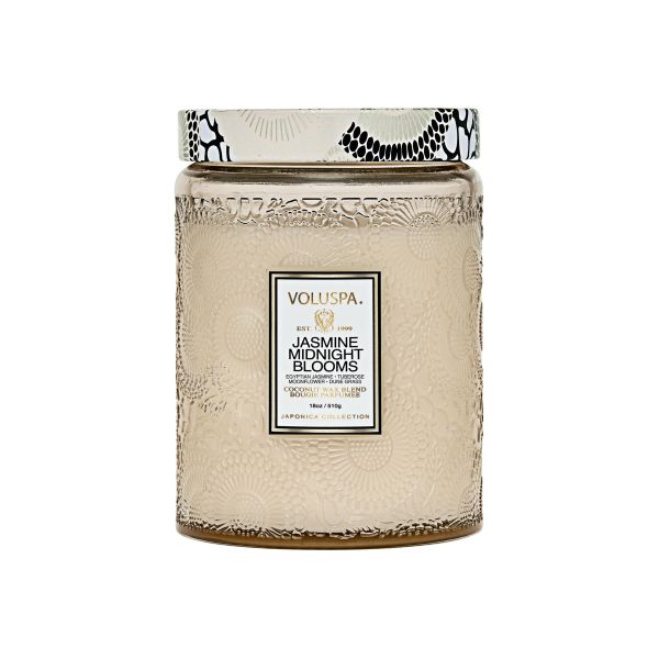 Voluspa Candle Jasmine Midnight Blooms 100Hrs | Allium Interiors