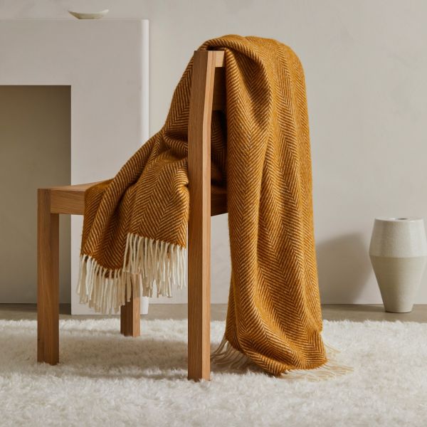 Magnus Throw Rug Weave Throw Magnus Amber