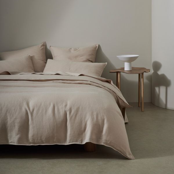 Weave Ravello Linen Duvet Cover Shell | Allium Interiors