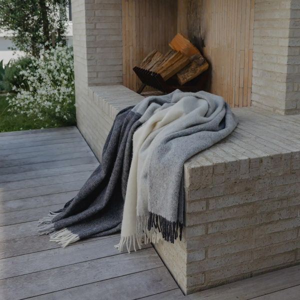 Weave Throw Bayswater Charcoal | Allium Interiors