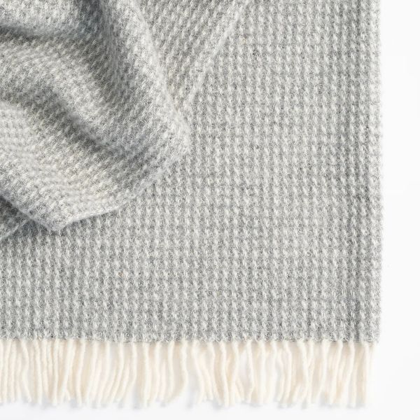 Weave Throw Breckon Fog | Allium Interiors