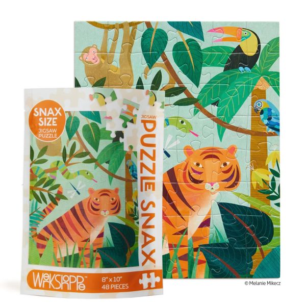 Werkshoppe Puzzle Snax In The Jungle 48 Piece | Allium Interiors