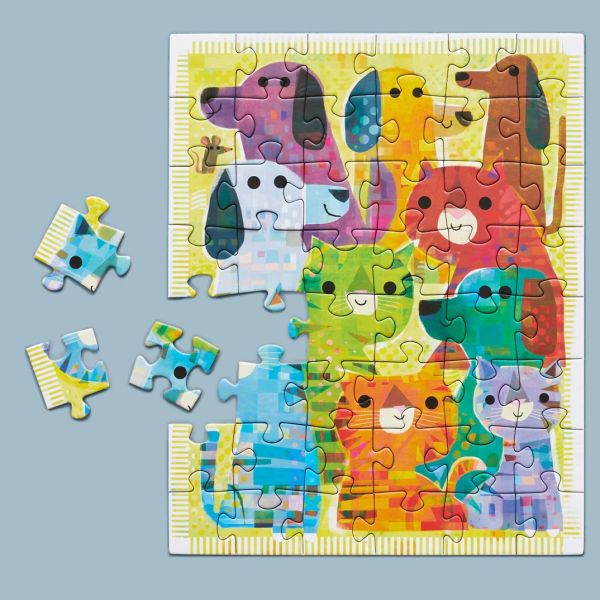 Werkshoppe Puzzle Snax Tats & Dods 48 Piece | Allium Interiors