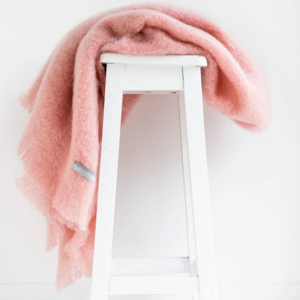 Windermere Mohair Throw Dusk | Allium Interiors