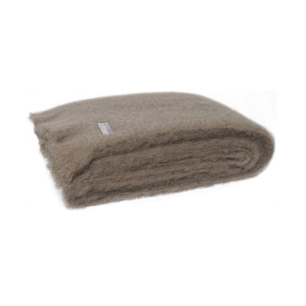 Windermere Mohair Throw Manuka | Allium Interiors