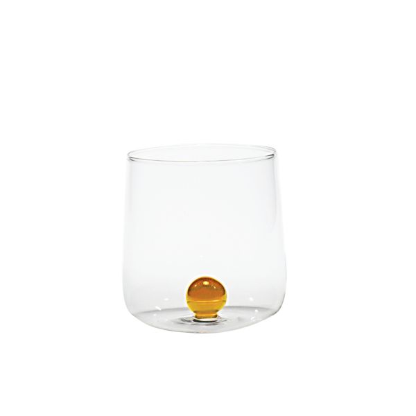 Zafferano Bilia Tumbler Yellow Marble | Allium Interiors