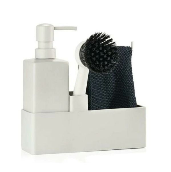 Zone Denmark Dishwashing Set Soft Grey | Allium Interiors