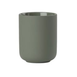 Zone Denmark Ume Toothbrush Mug Olive | Allium Interiors