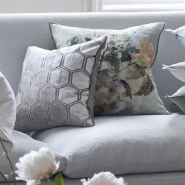 Designers Guild Cushion Manipur Oyster