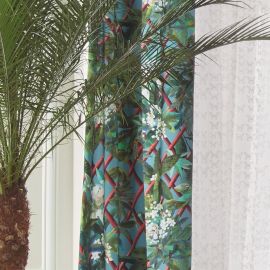 Christian Lacroix Fabric Canopy Turquoise