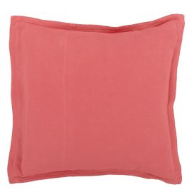 Designers Guild Biella Coral & Blush Euro Pillowcase