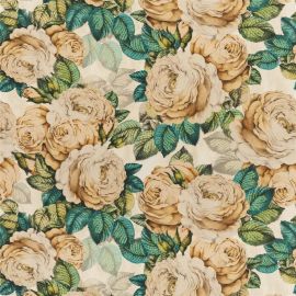 John Derian Fabric The Rose Sepia