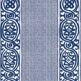 Anna Spiro Wallpaper Cartouche Blue