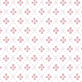 Anna Spiro Wallpaper Paniola Inverted Light Pink