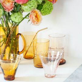 Bianca Lorenne Cocktail Glass Rose Set of 4