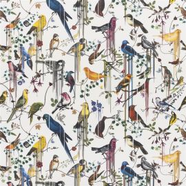 Christian Lacroix Fabric Birds Sinfonia Perce Neige