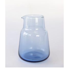 Bison Glass Asa Carafe Bluebell