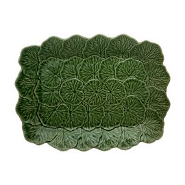 Bordallo Pinheiro Geranium Relief Platter 39cm