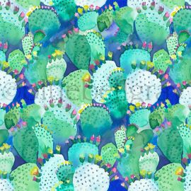 Bluebellgray Fabric Cactus