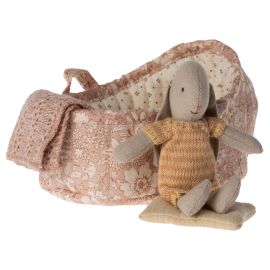 Maileg Bunny in Carry Cot Micro