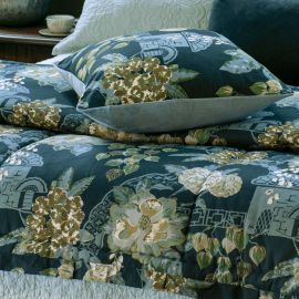 Bianca Lorenne Chabana Prussian Blue Comforter